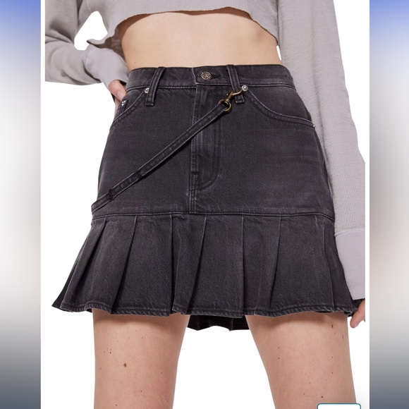 Mother Denim “snacks” mini skirt - Picture 4 of 5